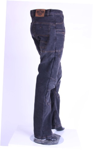 MC KEVLAR JEANS SORT MODEL 498 JAGUAR GLOVECO MC BEKL DNING
